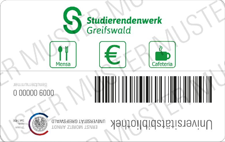 Die spezielle Seite des Studierendenausweises